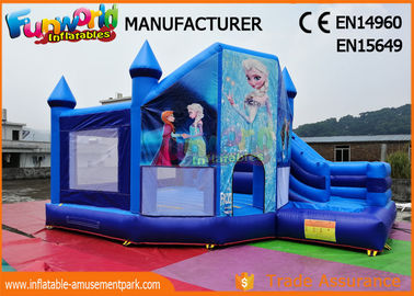 Professional Bounce House Children Inflatable Bouncer Slide Size 7x6x5m