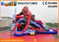 PVC Tarpaulin Commercial Bouncy Castles Spiderman Inflatable Bouncer Slide