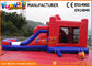 PVC Tarpaulin Commercial Bouncy Castles Spiderman Inflatable Bouncer Slide