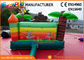 Double Stitching Monkey Jungle  Commercial Bouncy Castles / Kids Inflatable Jumper