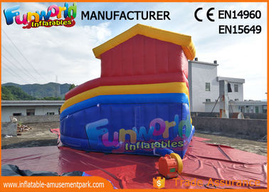 Water - Proof Giant Inflatable Water Slide / Outdoor Inflatable Pool Park