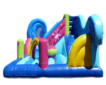 5 In 1 Combi Air Sewing Pvc Inflatable Amusement Park With 1 Year Warranty