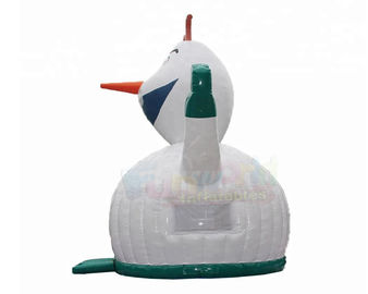 Frozen Inflatable Games Olaf Bounce House Commercial Grade  Logo Custom