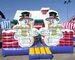 Inflatable Party Combo Jumping Castle Snowman Archway Christmas Moonwalk