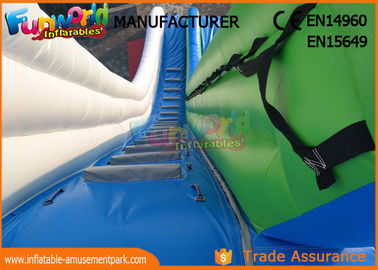 Plato Material Giant Adult Inflatable Slide / Garden Mega Everest Slide