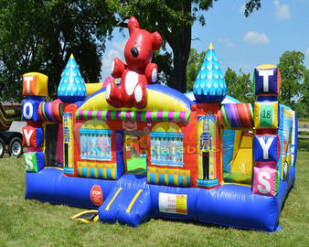 Toy Town Inflatable Jumping Castle Kids Commercial Grade Amusement Park