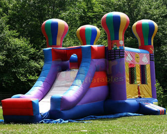 Balloon Bounce House Commercial Inflatable Slide Combo 1 Year Warranty