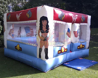 Anime Inflatable Bounce Houses Sumo Wrestling Ring Sports Bounce House