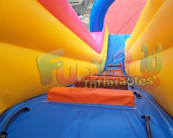 Spongebob Animation Commercial Inflatable Slide 0.55mm PVC Tarpaulin Material