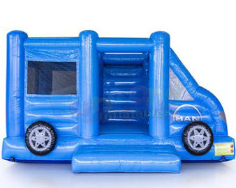 Motor Vehicle Inflatable Jumpers Commercial 0.55mm Pvc Moon Bounce House