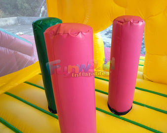 Kids Unicorn Jumping Castle With Cartoon Character Themes / Baby Bouncer Jumper