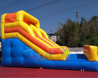 Commercial Inflatable Dry Slide Bouncer For Kids And Adults / Blow Up Land Slide