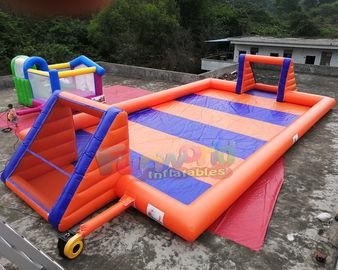 16x8 Meter Inflatable Soccer Arena / Inflatable Soap Football Field