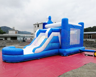 School Frozen Anna Bounce House / Commercial Inflatable Combo Bouncy Castle Slide