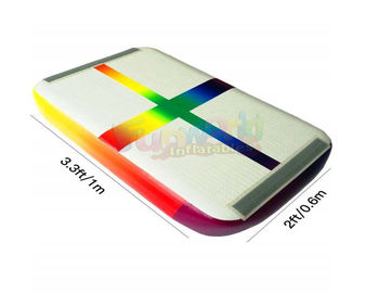 Mini Air Track Gym Mat / Inflatable Tumble Track Digitial Printing Logo