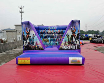 Inflatable Commercial Bouncy Castles For Festival Activity /  Kindergarten