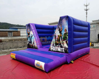 Inflatable Commercial Bouncy Castles For Festival Activity /  Kindergarten