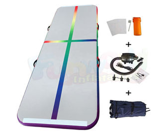 DWF Drop Stitch Fabric Gymnastic Air Track Inflatable Yoga Mat Customized Size