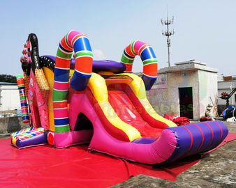 Sugar Shack Bouncy Castle Slide Inflatable Combo Bounce House For Amusement