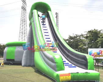 Green Kids Outdoor Inflatable Stunt Airbag