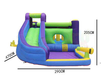 Twin Peaks Kids 0.55mm Inflatable Backyard Water Slide Pool Park