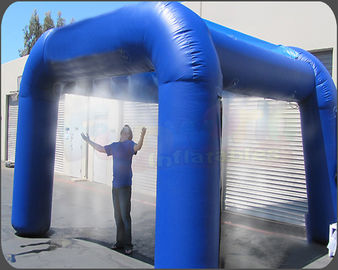 Disinfection Inflatable Misting Station Sealed Tunnel Tent