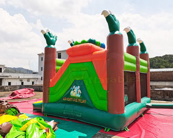EN71 Dinosaur Adventure Play 5x5x3.5M Inflatable Kids Bouncer