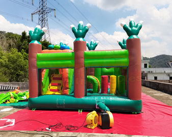 EN71 Dinosaur Adventure Play 5x5x3.5M Inflatable Kids Bouncer