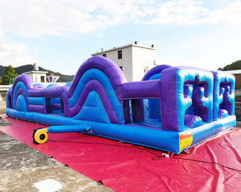 Adventure Cross 13.2X4.7X3M Inflatable Obstacle Course