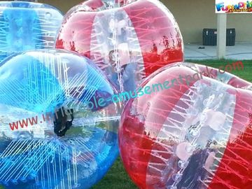 Custom Inflatable Zorb Ball Games Soccer Bubble Ball For Humans