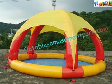 Customized Inflatable Water Pools Tent Cover ODM / OEM for Battery Boat