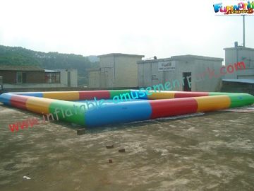 Colorful Rectangle Inflatable Water Pools Swimming For Water Walking Ball