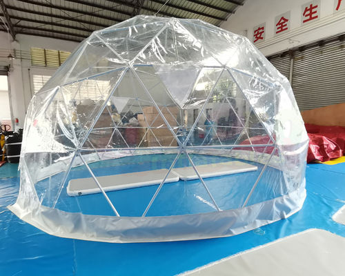 Garden Transparent 0.9mm PVC Inflatable Globe Tent