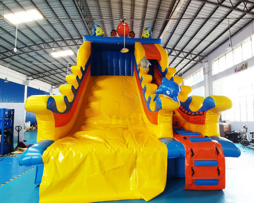 Tiger Double Side Inflatable Jump Bouncer Adult Bouncy Castle