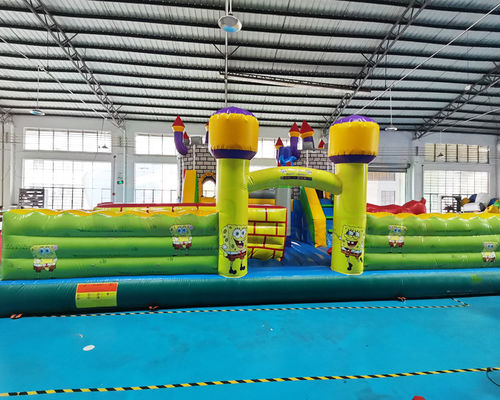 Playground Outdoor Inflatable Amusement Park Toddler Bounce House