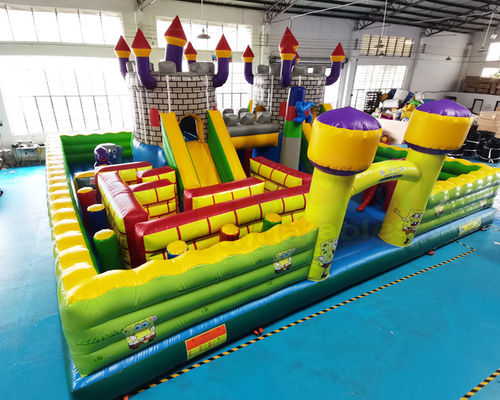 Playground Outdoor Inflatable Amusement Park Toddler Bounce House