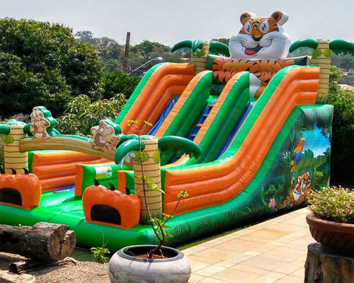 EN14960 Commercial Inflatable Slide Kids Candy Bouncy Castle