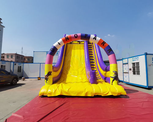 Playground Jumping Inflatable Slide Bouncer For Birthday Party