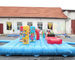 18 OZ Inflatable Bounce House Kids Car Jumping Castle