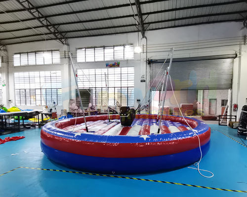 Monkey Bounce House 0.55mm PVC Inflatable Climbing Wall