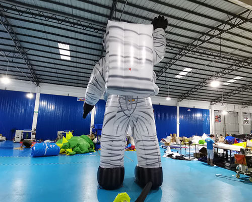 0.9mm PVC Tarpaulin Cosmonaut Inflatable Advertising Man