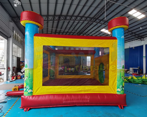 Indoor Children Plato Inflatable Bounce Houses Double Stitching