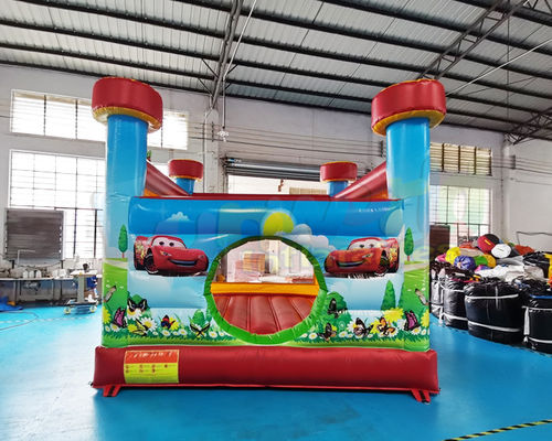 Indoor Children Plato Inflatable Bounce Houses Double Stitching