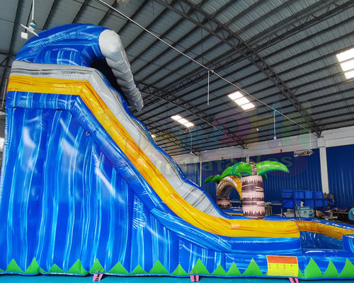 0.55mm PVC Inflatable Pool Water Slide Playground Jump Bouncer