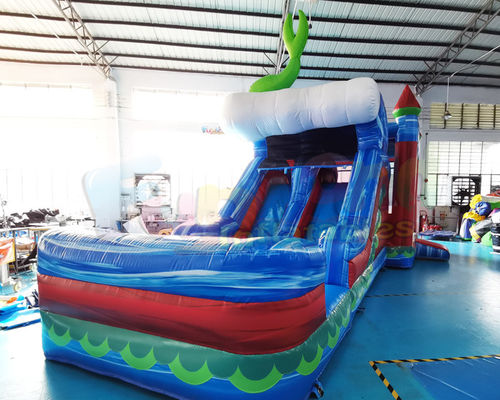 Playground Castle Combos Inflatable Bounce House With Water Slide