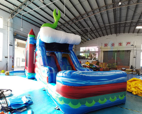 Playground Castle Combos Inflatable Bounce House With Water Slide