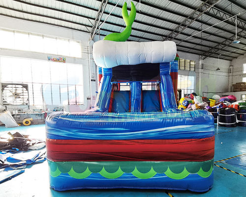 Playground Castle Combos Inflatable Bounce House With Water Slide