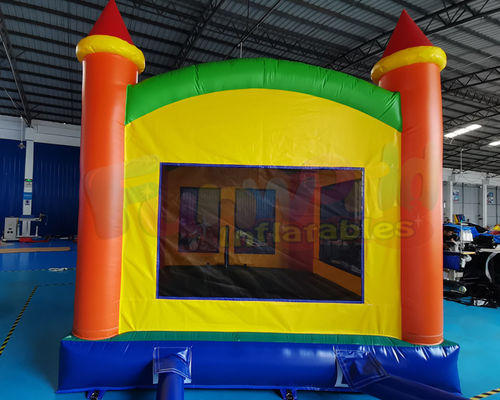 0.55mm PVC Inflatable Bounce Houses Children Jumping Bouncer