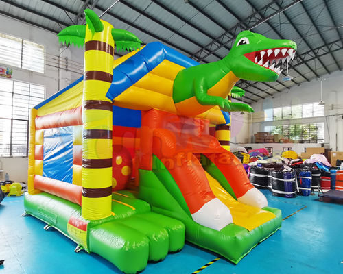 Mini Dinosaur Bouncer Inflatable Bounce House With Slide