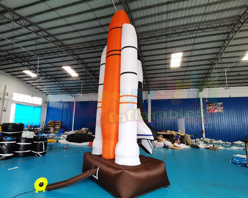 EN71 Multi Red Rocket Air Characters Advertising Inflatables